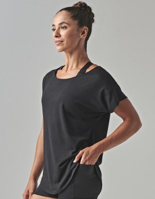 Dames Sportshirt Tombo Scoop Neck T